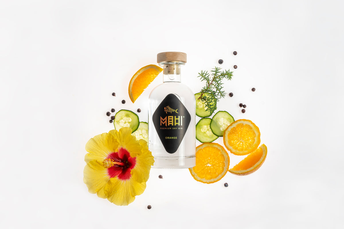 Mahi Mahi Orange London Dry Gin 500ml Mahi Mahi Beverages